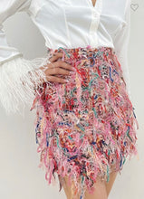 Load image into Gallery viewer, Fringe Mini Skirt
