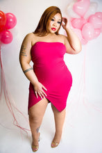 Load image into Gallery viewer, Harper Pink Tube Dress
