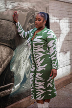 Load image into Gallery viewer, Zane Zebra Print Dress
