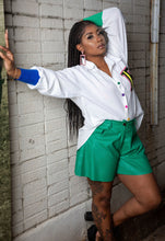 Load image into Gallery viewer, Simone Faux leather shorts
