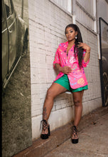 Load image into Gallery viewer, Pink Graffiti Blazer
